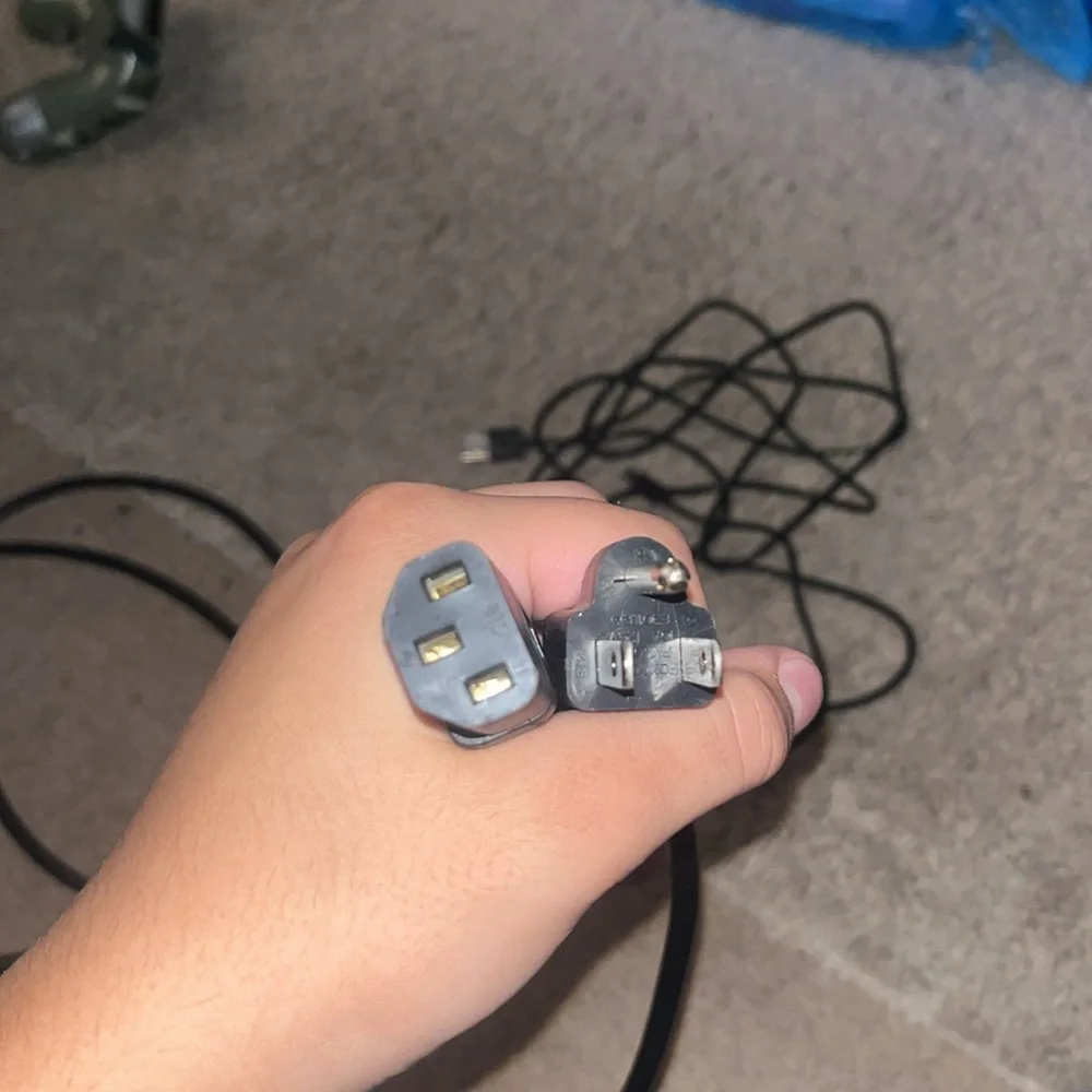 This is a PS4 in good condition it just is peeling a little bit on a cord